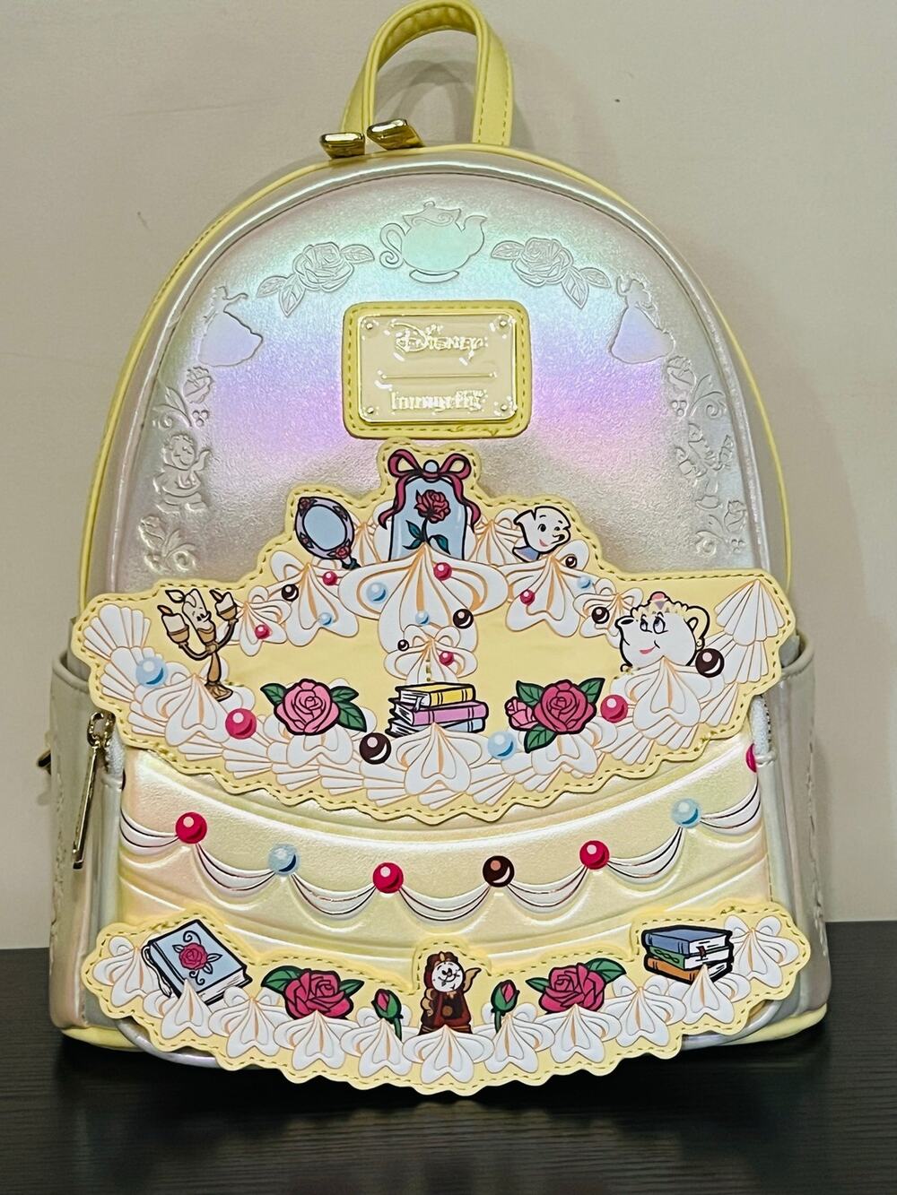 Loungefly Disney Beauty & the Beast Belle Cake Mini Backpack